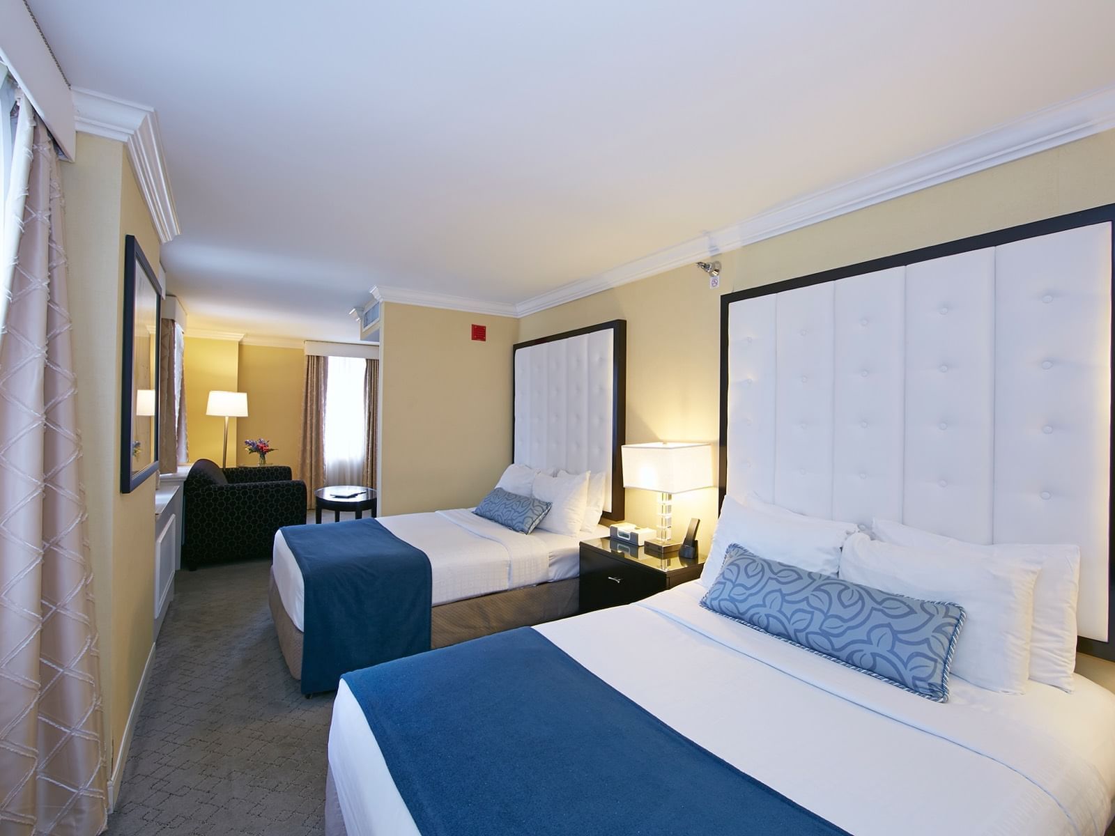 Premium Suite Two Queen Beds Room at Warwick Allerton