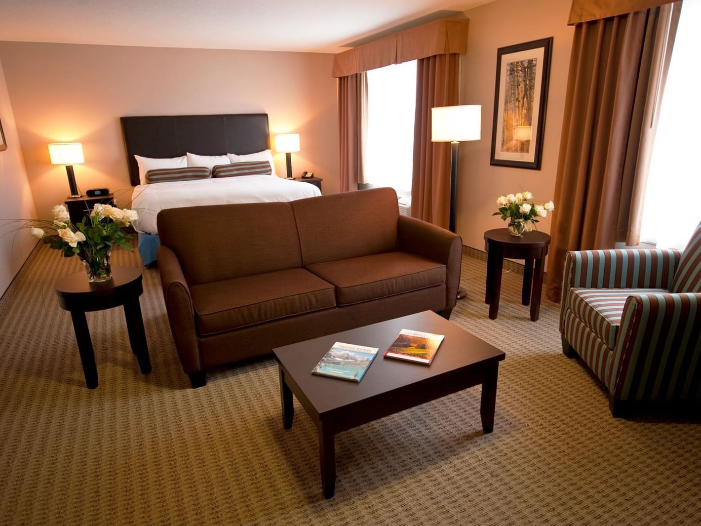 Furniture in Junior Suite at Stoney Nakoda Resort & Casino