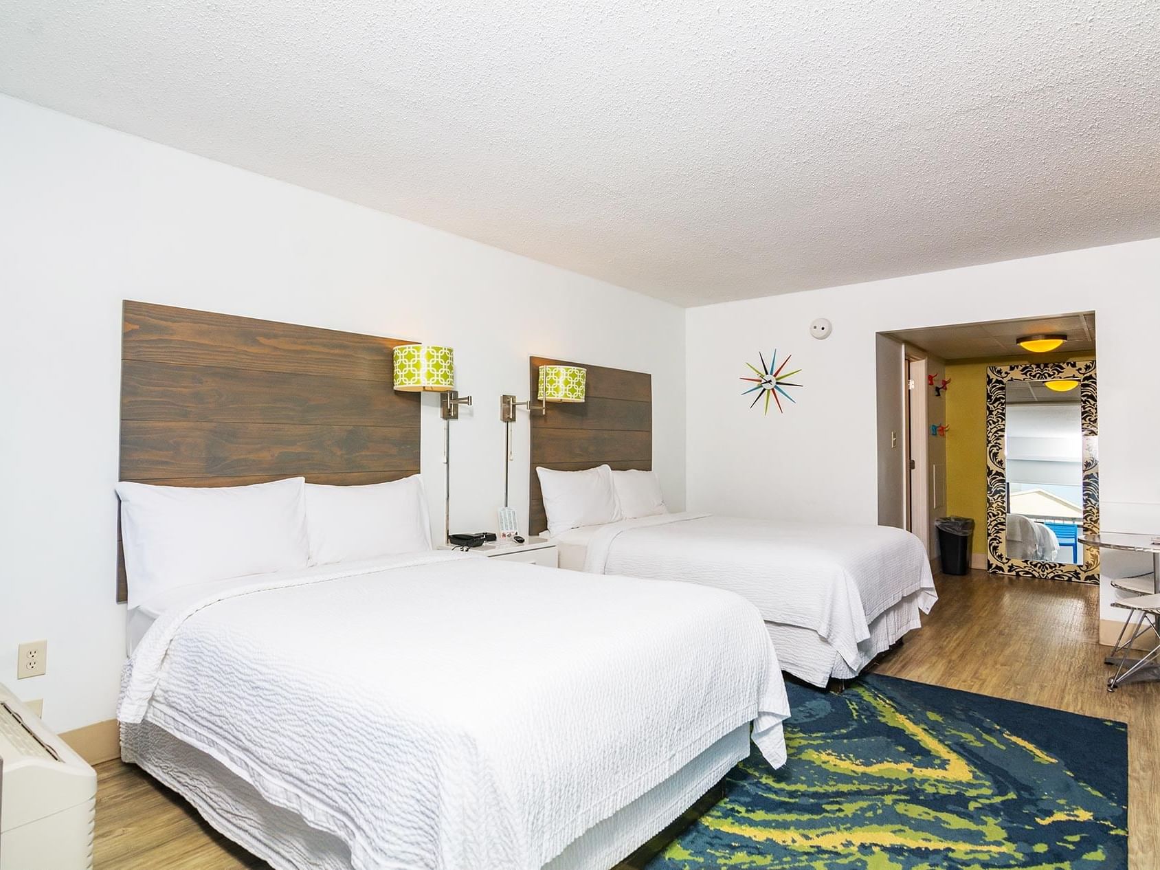 Interior of the Double Room at Beach House Dewey