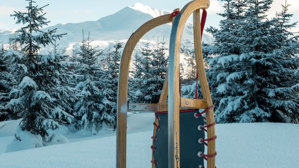 Tobogganing on Katschberg Mountain in winter near Falkensteiner Hotels and Residences