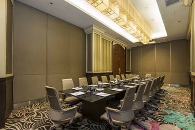 Interior of a Meeting Room at Chatrium Royal Lake Yangon