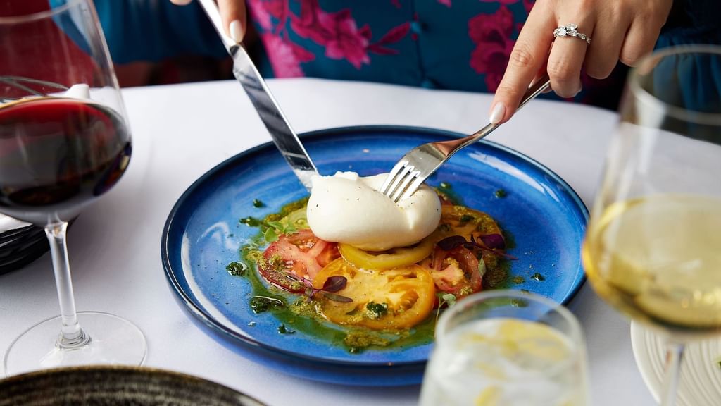 Burrata and Heirloom Tomatoes