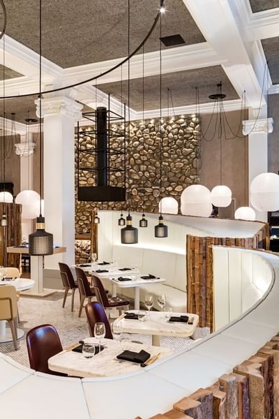 Interior View And Table Layout At Peter Street Kitchen Mancheste