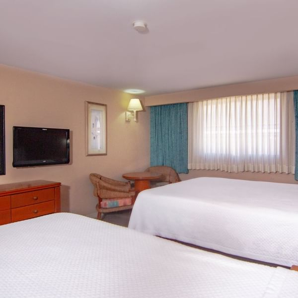 Superior Room with double beds & TV at Gamma Hotels