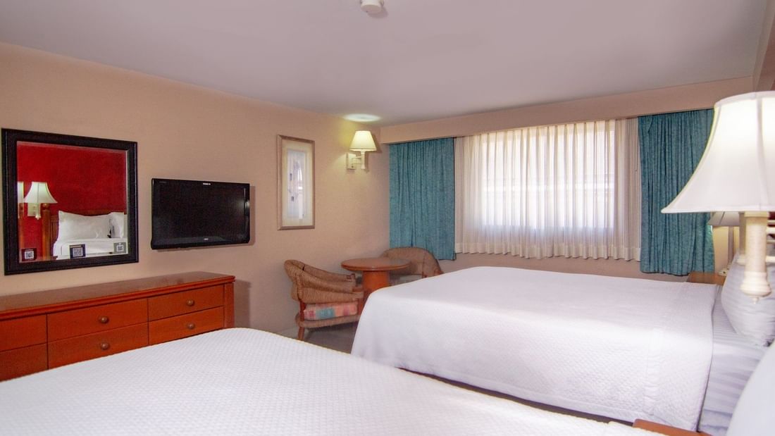 Superior Room with double beds & TV at Gamma Hotels