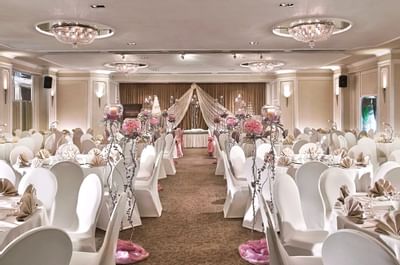 Wedding Celebration in an Event Hall at Goodwood Park Hotel