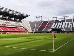 View of the Audi Field near Capitol Skyline Hotel