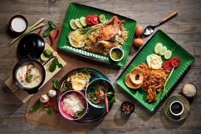 Delicious Thai main dish at Dream Bangkok