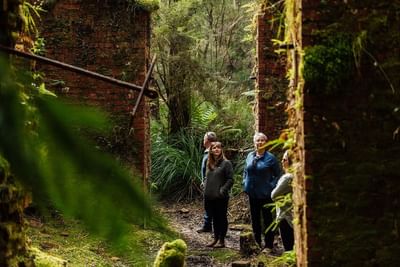 People at The Pillinger Explorer tour near Gordon River Cruise
