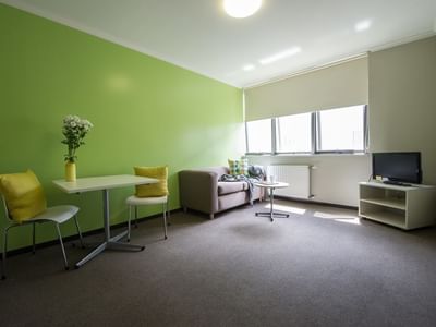 ANU Apartments Canberra_2 Bedroom Multishare Common Area