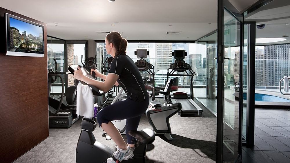 Gym Area at Pullman Sydney Hyde Park