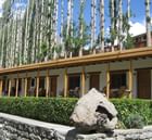 Exterior View of Hunza Serena Inn with building & trees