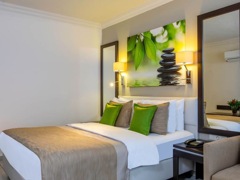 Interior of the standard room at Marmaris Bay Resort