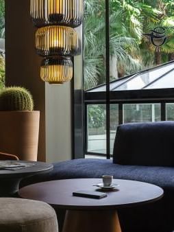 Lobby lounge area at Oceania Hotels