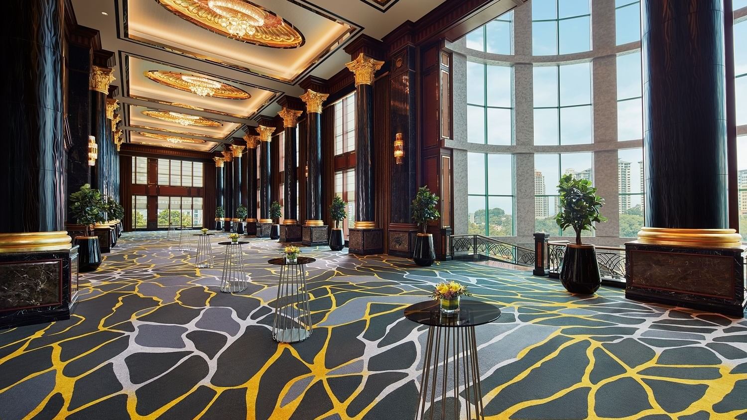 Interior of Grand Lagoon Ballroom Foyer at Sunway Lagoon Hotel