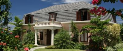 Exterior of Tobago villa
