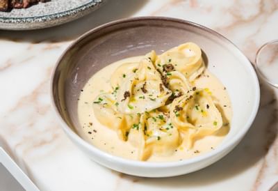 Pecorino And Truffle Tortellini at Monmouth Kitchen