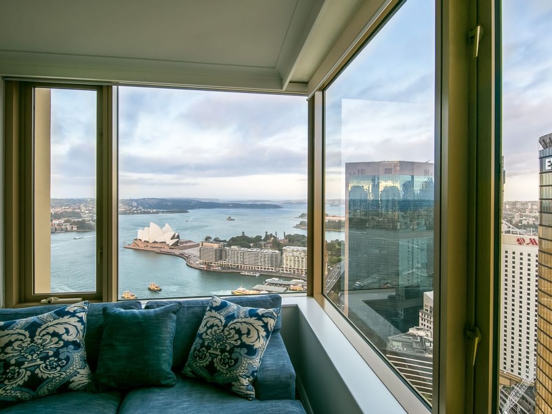 2 bedroom penthouse view at The Sebel Quay West Suites Sydney
