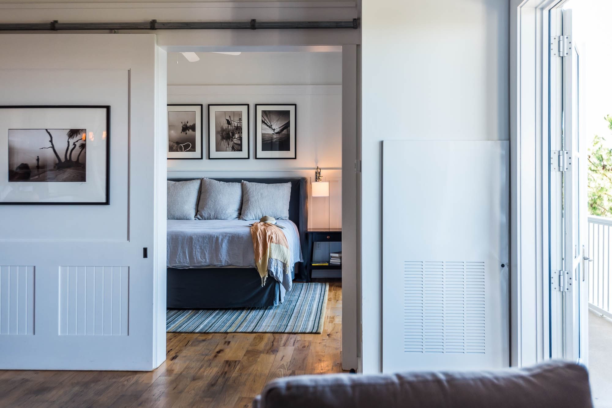 Interior of Premium Resort Suite with wooden floors at Watersound Inn