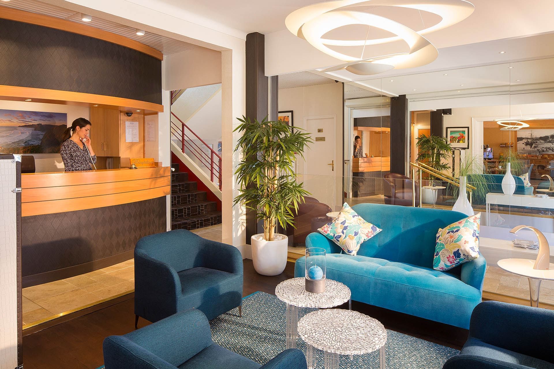 Réception et salon à l'Escale Oceania Lorient