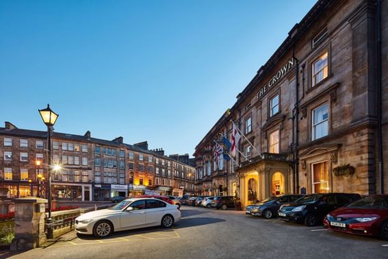 Crown Harrogate vehicle park near Townhouse Hotel Manchester