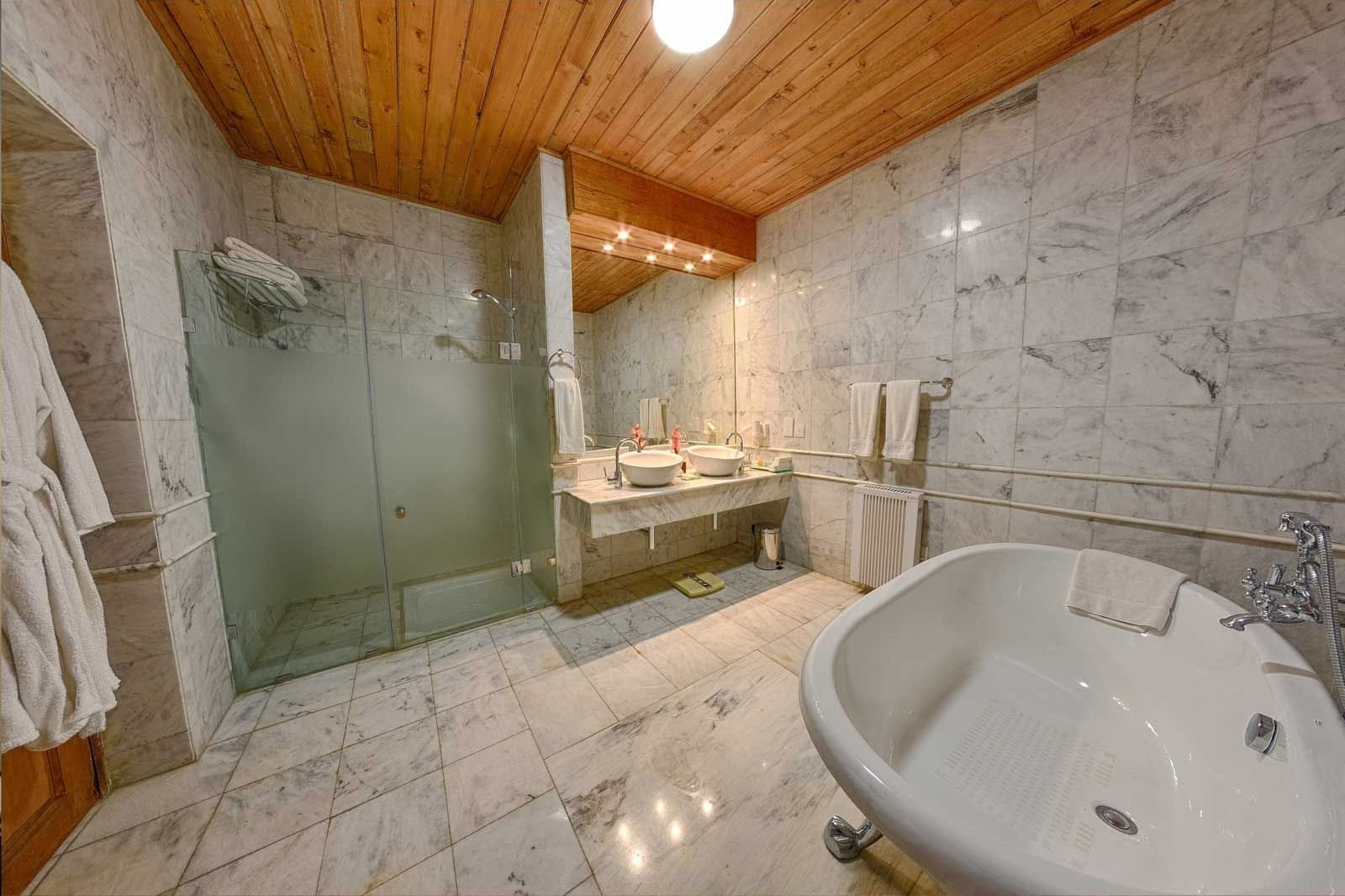 Interior of a bathroom in a Hotel Room at Swat Serena Hotel