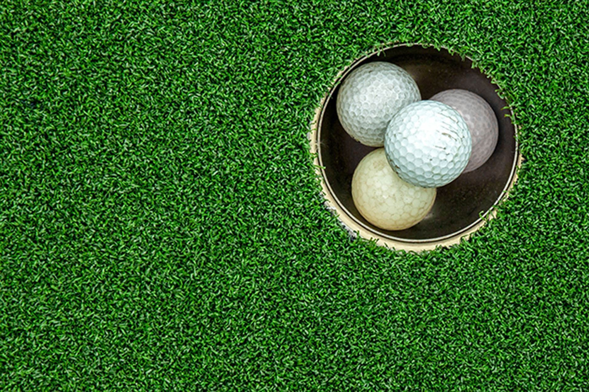 Minigolf at Forges Hotel in Forges-les-Eaux, France