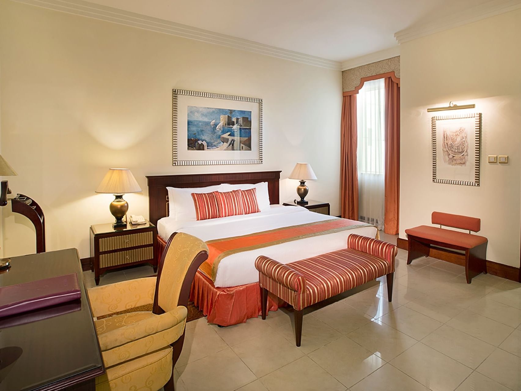 Bed & furniture in Premium Studios at City Season Hotels