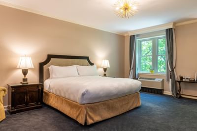 Comfy bed in Premier King at Castle Hotel and Spa