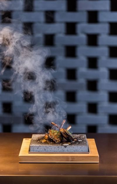 Smoked Lamb Cutlets at Monmouth Kitchen