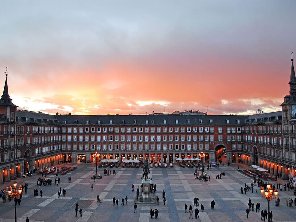 Qué ver en Madrid en 2 días Plaza Mayor