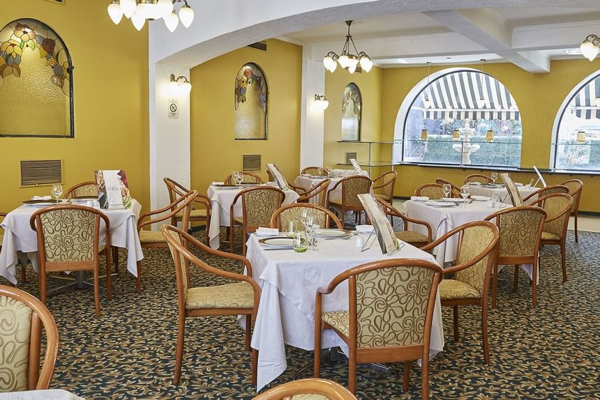 Interior of the Restaurant Arcos at Hotel Torremayor Lyon