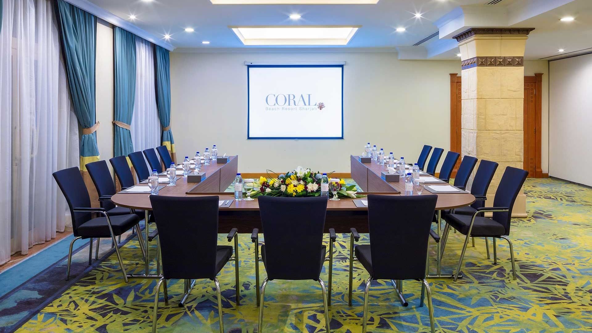 Corporate Meetings at Coral Beach Resort Sharjah Hotel