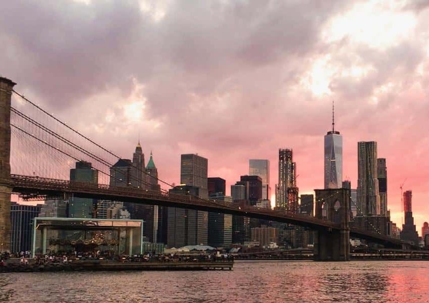 New York City Skyline Views from Brooklyn