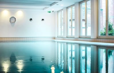 Indoor Swimming Pool in Hotel Collegium Leoninum, Bonn
