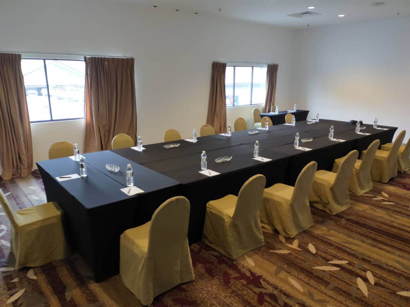 The arranged Cumberland meeting room with chairs and a table