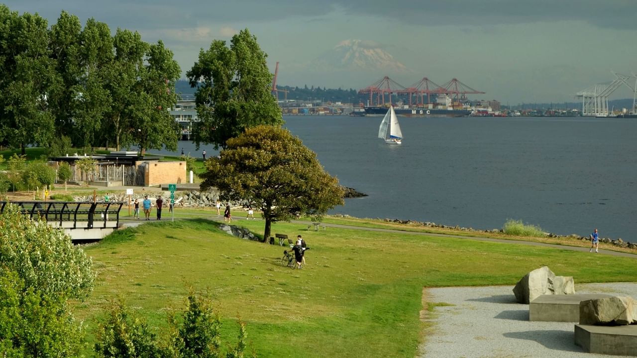 Myrtle Edwards Park in Seattle