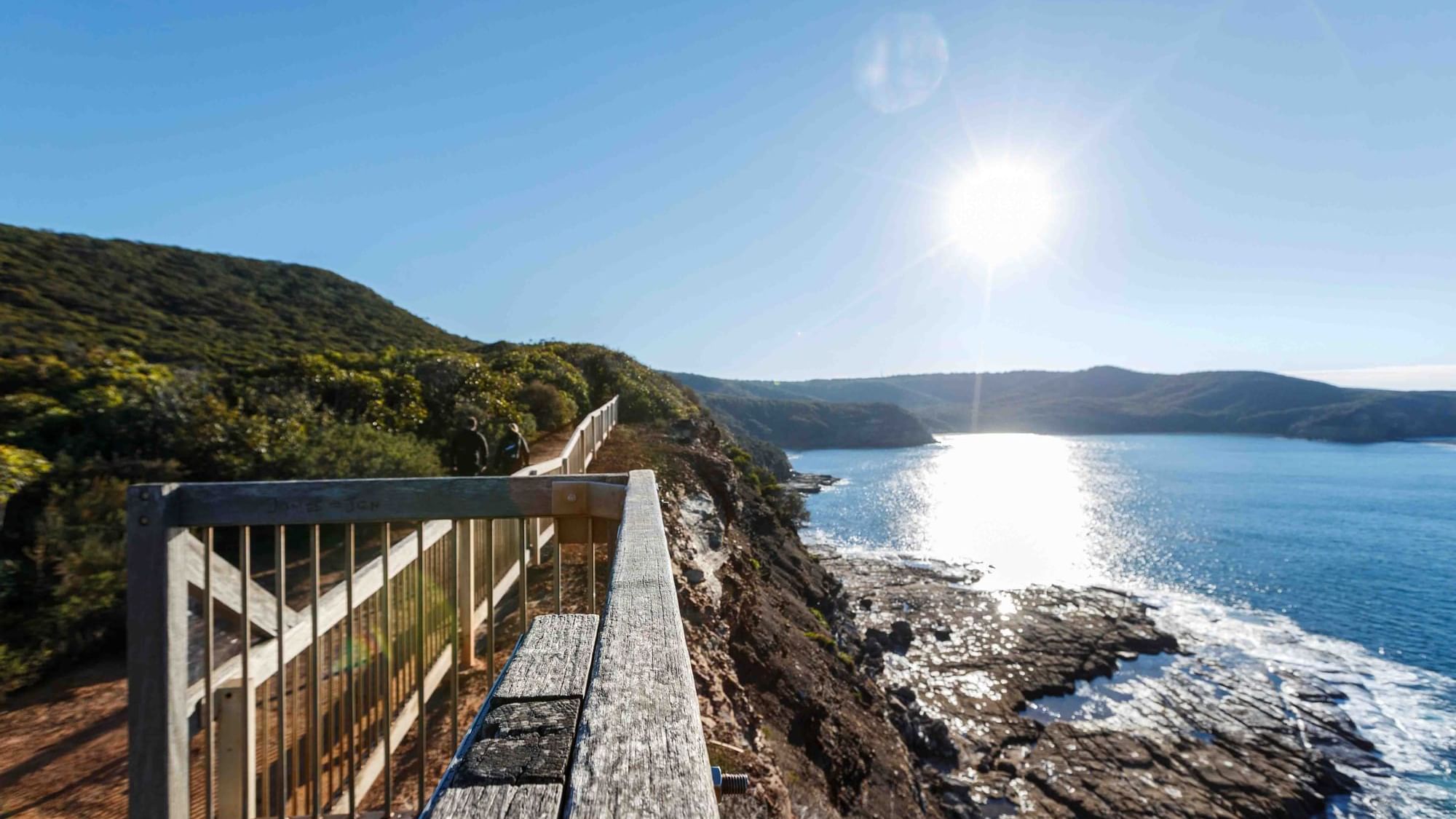 Sunrise in Bouddi National Park Walk near Pullman Magenta Shores