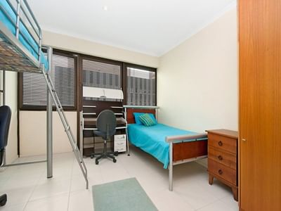 Central Adelaide Student Apartments Bedroom