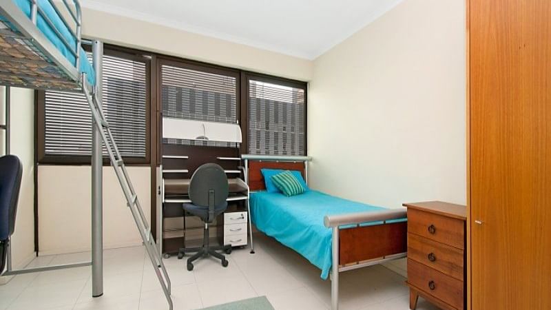 Central Adelaide Student Apartments Bedroom