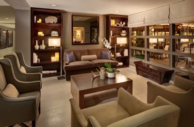 Attractive Lobby With Comfortable Sofa At Luxe Sunset Boulevard