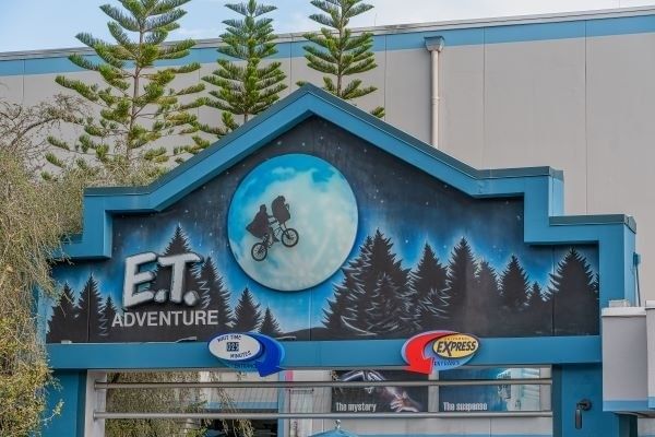 E.T. Adventure, one of Universal's kid-friendly rides