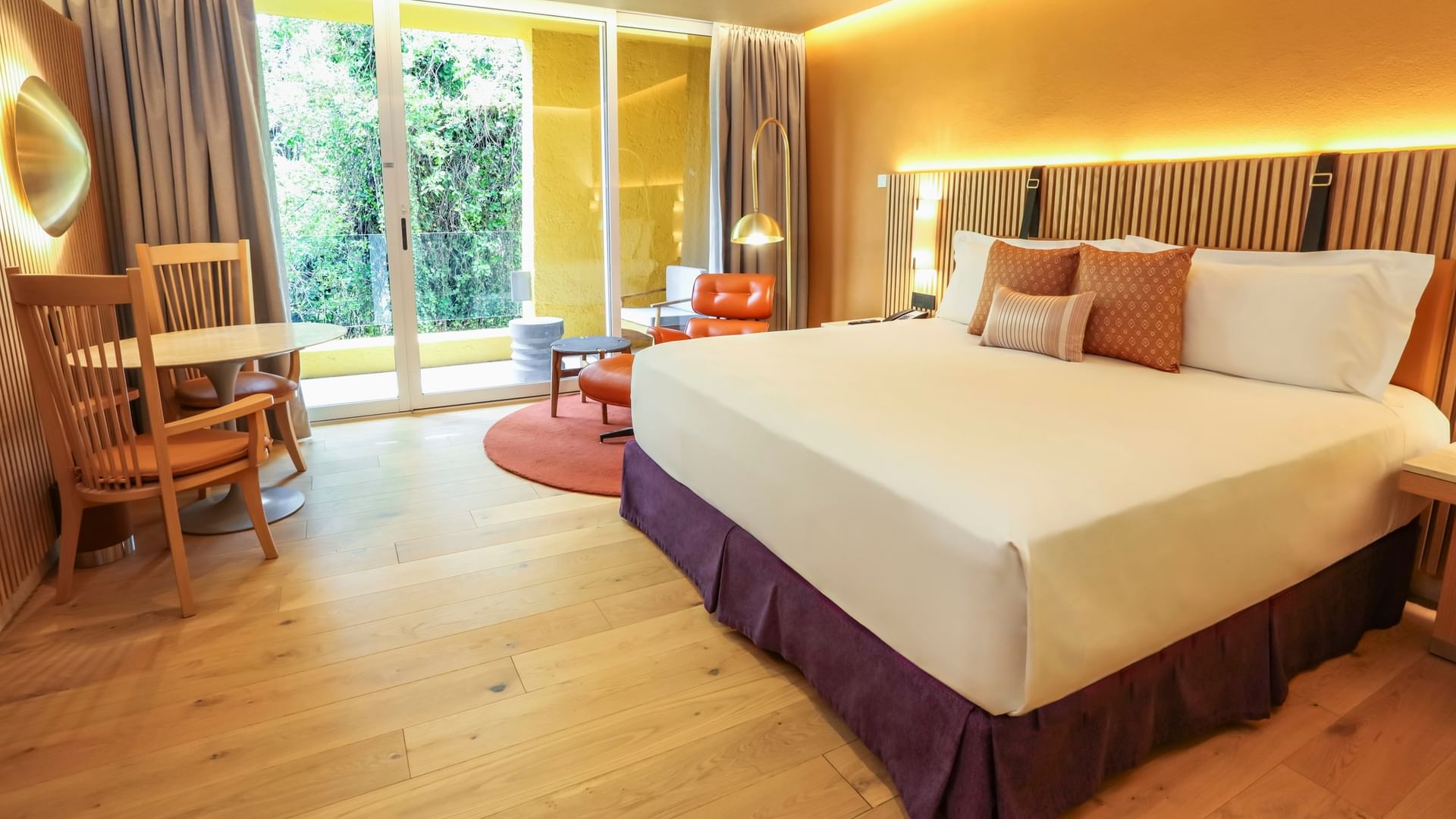 Habitación Camino Real Club Superior Vista al Jardín King en Ciudad de México.