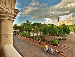 City view of Centro de Merida