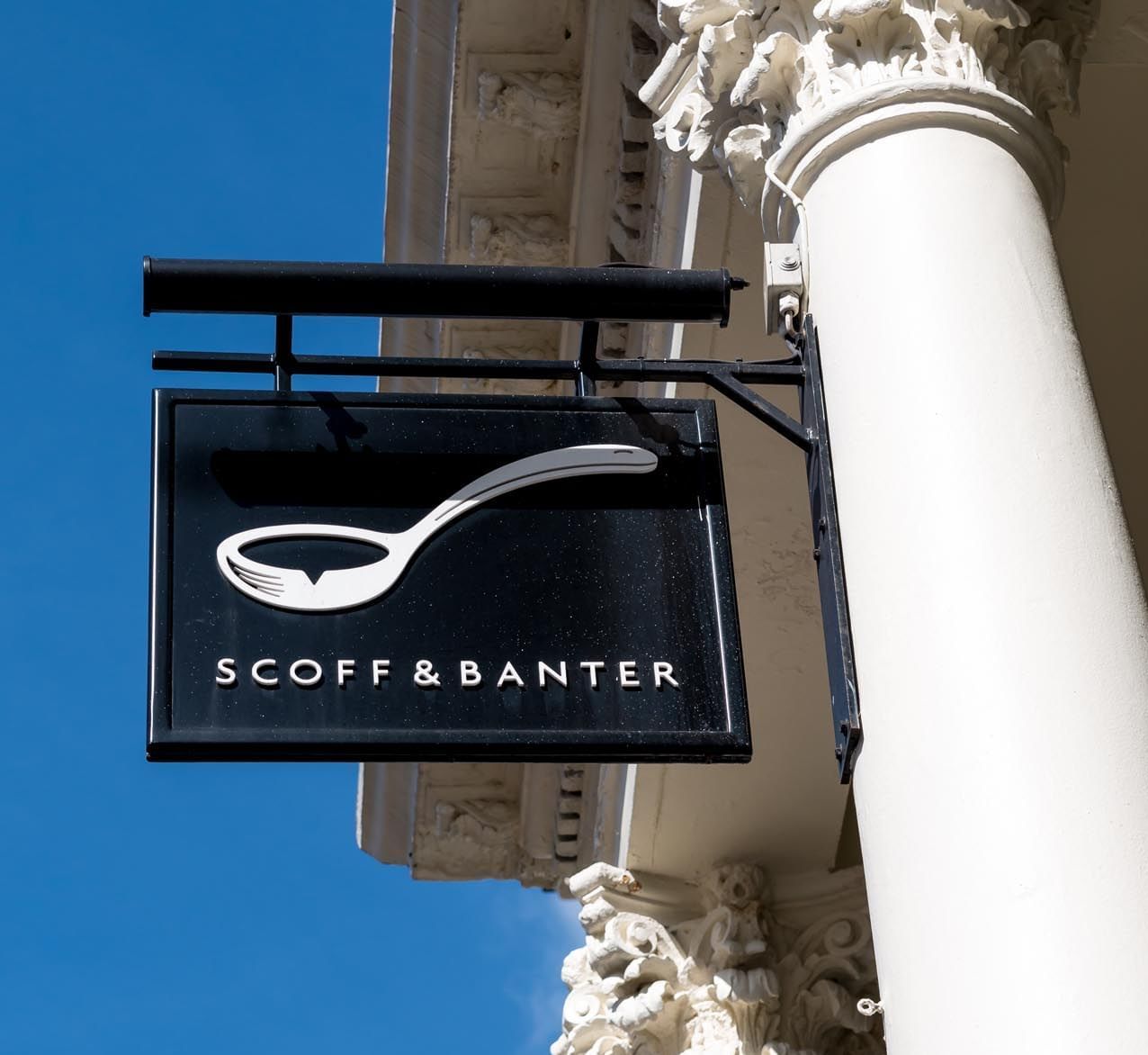 Exterior view of Scoff & Banter