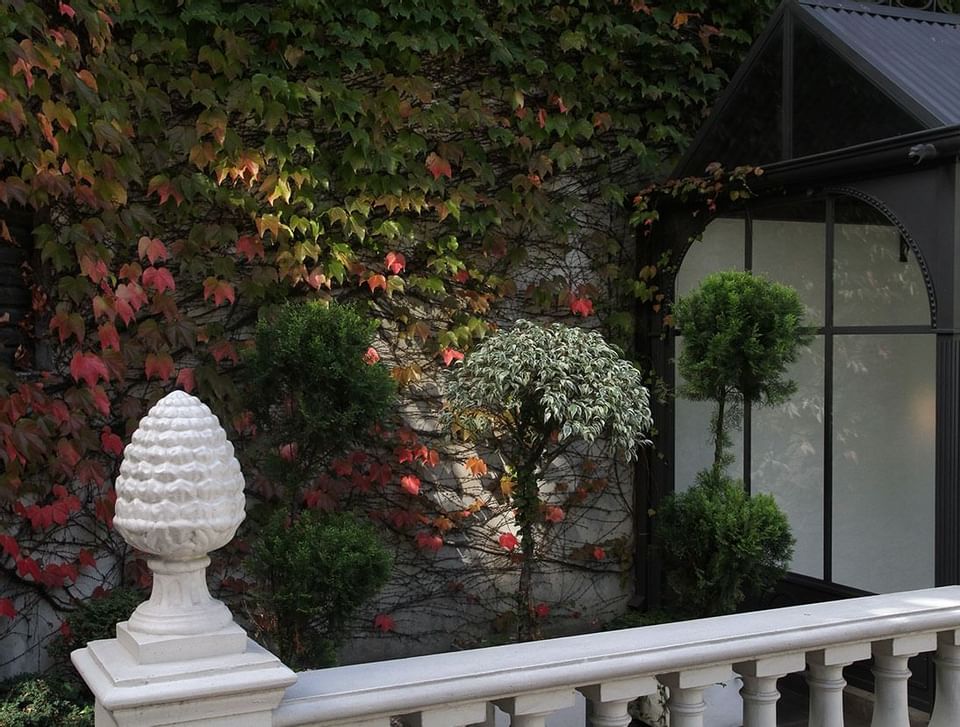 Garden view of Hotel Emperador Buenos Aires