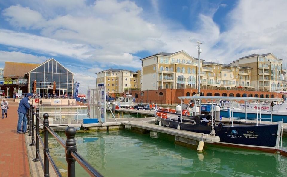Eastbourne Harbour Waterfront & Marina near The View Eastbourne