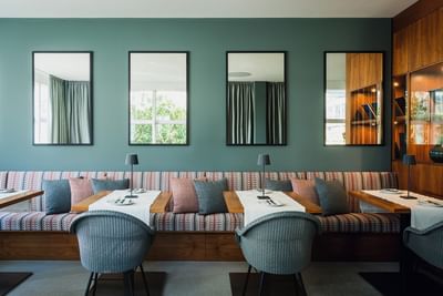 Fine dining at Abion Berlin Villa