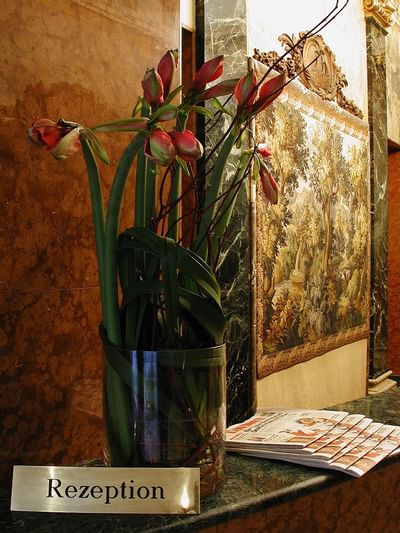 Reception at Ambassador Hotel in Vienna