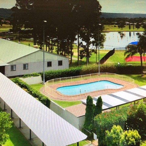 Out door pool at Mercure Penrith Hotel Australia